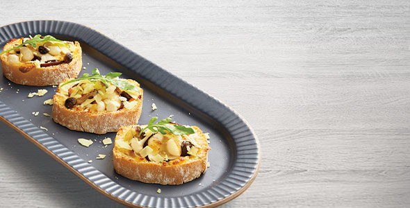 奶香芝士菌菇tapas