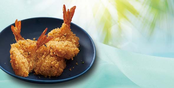 【特惠】香草凤尾虾(3只)